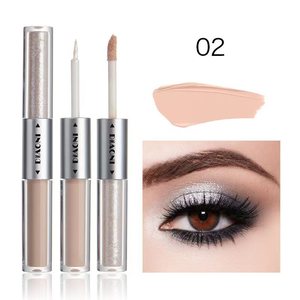 Stick 2-en-1 <span class=keywords><strong>Fard</strong></span> <span class=keywords><strong>à</strong></span> Paupières Crème Mat <span class=keywords><strong>Nacré</strong></span> et Stylo Contour Liquide Scintillant Haute Brillance, Maquillage Yeux Nude Lisse, Waterproof - Product Image 5