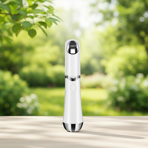 מכשיר יופי חשמלי נייד לעיניים 2026, מכשיר עיסוי עיניים עם קומפרס חם, להפחתת שקיות מתחת לעיניים ועיגולים כהים, רטט לעיניים, סוללה 300mAh, מיקרו. - Product Image 1