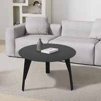 Table basse de mobilier d'extérieur moderne d'occasion en métal pour la maison vente en gros