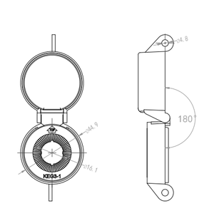 Interrupteur à bouton-poussoir de 22mm et couvercle de protection d'interrupteur d'urgence Couvercle de protection transparent anti-collision - Product Image 6