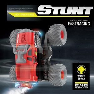 Télécommande 2,4 GHz en métal avec grandes roues, véhicule tout-terrain pulvérisateur d'eau, rotation à 360 degrés, 4 canaux, portée <span class=keywords><strong>de</strong></span> 30 m, marche et danse sur place - Product Image 4