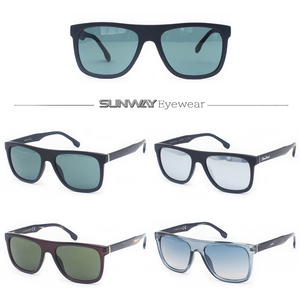 Lunettes de soleil carrées tendance, style rétro, avec logo personnalisé, pour hommes, monture noire, verres colorés, design polarisé - Product Image 2