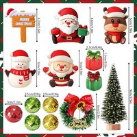 Schneemann Kuchendekoration Discokugel Weihnachtsbaum Weihnachtskuchendekoration Weihnachtskuchen-Topper