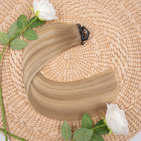 Extensions de cheveux Genius Medusa Weft, double trame, cheveux russes, trame à trous, double languette, trame papillon, extensions invisibles