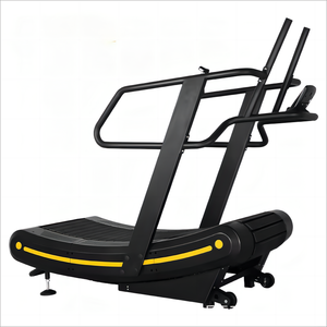 Caminadora Curva Sin Motor QS-Fitness para Gimnasio en Casa con Pantalla LED, Modos Multideportivos, Monitoreo de Frecuencia Cardíaca - Product Image 1