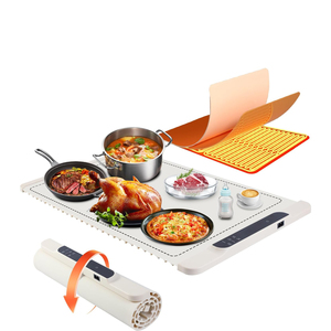 2025 New Foldable Silicone Food Warming Tray Silicone Electric Heating Tray Electric Warming Tray With Adjustable Temperature - Product Image 1