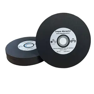 Disque de coupe et de meulage de 250 mm x 1,8 mm pour couper les métaux ferreux durs de 70 HRC, disque de coupe italien de qualité supérieure, qualifié - Product Image 1