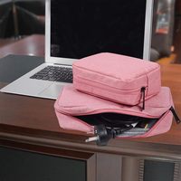 Pochette de rangement pour accessoires électroniques personnalisés, sac de voyage pour gadgets, étui de transport pour chargeur, câble USB, carte SD