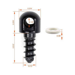 ชุดสกรูยึดแรงดันสูงแบบเหล็กทนทานอเนกประสงค์พร้อมตัวเว้นระยะสำหรับอุปกรณ์เสริมกิจกรรมกลางแจ้ง - Product Image 4