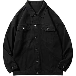 Fabricante de chaquetas de mezclilla para hombres, chaquetas de diseño personalizado a granel con bordado, impresión y ajustes modernos - Product Image 1