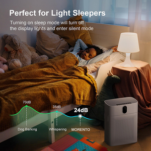 OEM/ODM Pet <strong>Air</strong> <strong>Purifier</strong> For Home Large Room Wi-Fi &amp; Odor Control PM2.5 <strong>Air</strong> Quality <strong>Monitor</strong> Auto Mode HEPA Filter Removes Dust - Product Image 6