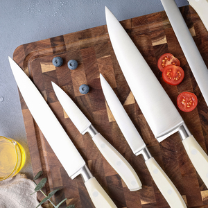 Grandsharp Kim Loại Nhà Bếp đầu bếp dao đặt carbon cao thép không gỉ Dao bộ bánh mì cắt gọt phi lê dao ABS xử lý - Product Image 2