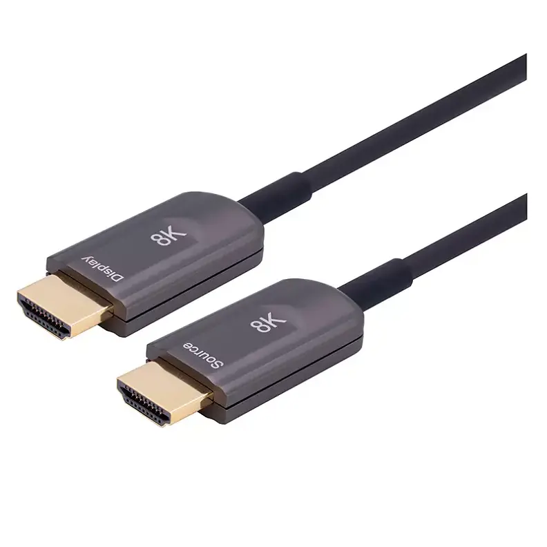 Позолоченный кабель HDMI 8K100m 48 Гбит/с A-A активный оптический кабель HDMI 8K кабель для мультимедиа