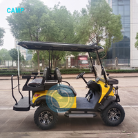 Véhicule tout-terrain pour adultes, quad électrique, voiturette de golf 4 places