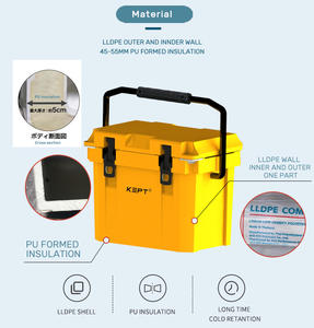 Nevera Portátil Aislada de 9.5L para Alimentos, Cerveza, Playa, Camping, Picnic, con Asa, para Vacunas, Plástico, Precio Bajo en Promoción - Product Image 2