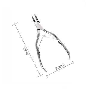 Stainless Steel Professional Durable <b>Cuticle</b> <b>Nipper</b> Dead Skin Remover Nail Clippers Curved Blade Manicure Care Trimming Finger - Product Image 2