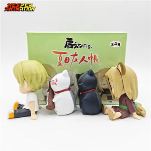 HESPER 4PCS 4CM Mystery Natsume <span class=keywords><strong>Yuujinchou</strong></span> Figura de Anime de PVC Caja Sorpresa Muñeca Natsume's Book of Friends Estatua de Plástico Caja Ciega - Product Image 2