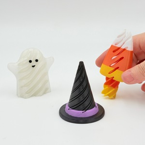 Juguete Promocional, Regalo, Animal Impreso en 3D, Calabaza de Halloween, Fantasma que Brilla en la Oscuridad, Adorno de Escritorio Antiestrés, Pingüino - Product Image 2