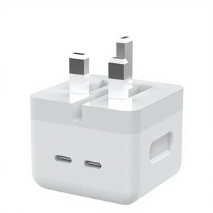 อะแดปเตอร์ชาร์จไฟ USB แบบติดผนัง ช่องเสียบคู่ Type-C ชาร์จเร็ว QC3.0/PD3.0 35W ป้องกันไฟเกิน/โอเวอร์เทอร์มอไลซ์ ปลั๊กแบบพับได้สำหรับโทรศัพท์มือถือ สำหรับ iPhone - Product Image 6