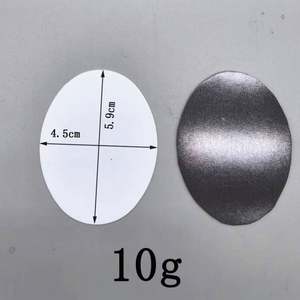 Aimant de réfrigérateur en aluminium personnalisé DZ en forme de cœur 5,3*6,1 cm, métal à sublimation avec autocollant magnétique, cadeau significatif - Product Image 4