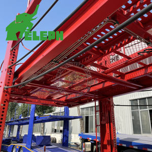 Remolque <span class=keywords><strong>Portacoches</strong></span> de Doble <span class=keywords><strong>Plataforma</strong></span> de 2 Ejes con <span class=keywords><strong>Plataforma</strong></span> Elevadora Hidráulica, ¡Gran Venta! - Product Image 4