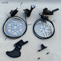 Kit de conversion de frein pour Surron Ultra Bee : Ensemble de frein avant et arrière à double étrier, adaptateur de conversion de frein pour Surron Light Bee