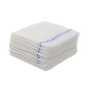 ผ้าก๊อซทางการแพทย์แบบไม่ผ่านการฆ่าเชื้อ ขนาด 7.5x7.5 ซม. 4 ชั้น ผลิตจากใยฝ้ายดูดซับ สำหรับใช้ทางการแพทย์ - Product Image 1