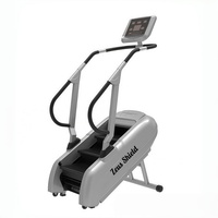 Appareil de cardio-training électrique commercial pour grimper les escaliers, capacité 200 kg, réglable, équipement de gym durable