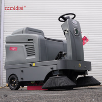Mesin Pembersih Lantai Cooldisi KDS-S4 Bertenaga Baterai, Lebar Pembersihan 1300mm, Efisiensi 8500m2/jam untuk Pembersihan Jalan Luar Ruangan Industri