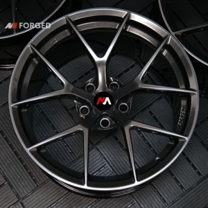 Rines Fi R Fir F1r EVO para <span class=keywords><strong>Porsche</strong></span> 991 <span class=keywords><strong>911</strong></span> <span class=keywords><strong>GTS</strong></span> BMW E92 E90 F80 G80 M3 F82 G82 M4 con Acabado Negro Diamante, Completamente Forjados - Product Image 3