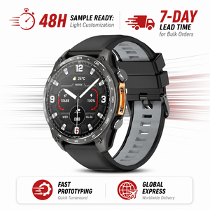 Montre connectée GPS HD300 Pro avec carte hors ligne, application WhatsApp Replay, téléchargement d'applications, écran AMOLED de 1,43 pouce, mémoire de 4 Go, étanche 3ATM - Product Image 2