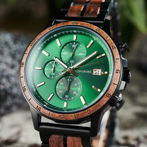 Bán Buôn Thấp Moq Dropshipping Nhật Bản Phong Trào OEM Kim Loại Và Dây Đeo Gỗ Mặt Trời Mô Hình Nghề Thủ Công Sáng Móng Tay Gỗ Đồng Hồ - Product Image 6