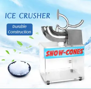 アイスクラッシャー電気スノーコーンマシン商業工業用シェーバー