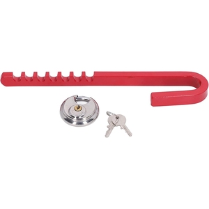 Verrou de roue de <span class=keywords><strong>remorque</strong></span> en acier de type J YH2981, <span class=keywords><strong>antivol</strong></span>, pour camping-car, voiture, camion, remorques, avec dentures réglables - Product Image 1