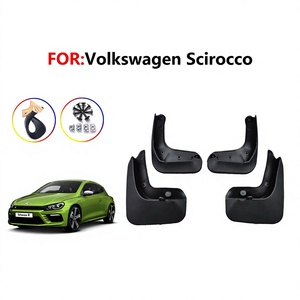 Pare-boue en plastique pour Volkswagen Scirocco, garde-boue avant et arrière, protection contre les éclaboussures, compatible avec les modèles 2009-2018 - Product Image 5