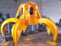 Godet de grue multifonctionnel en état neuf, conception à coquille pour la manutention de matériaux en vrac pour la construction, pompe à moteur - Product Image 6