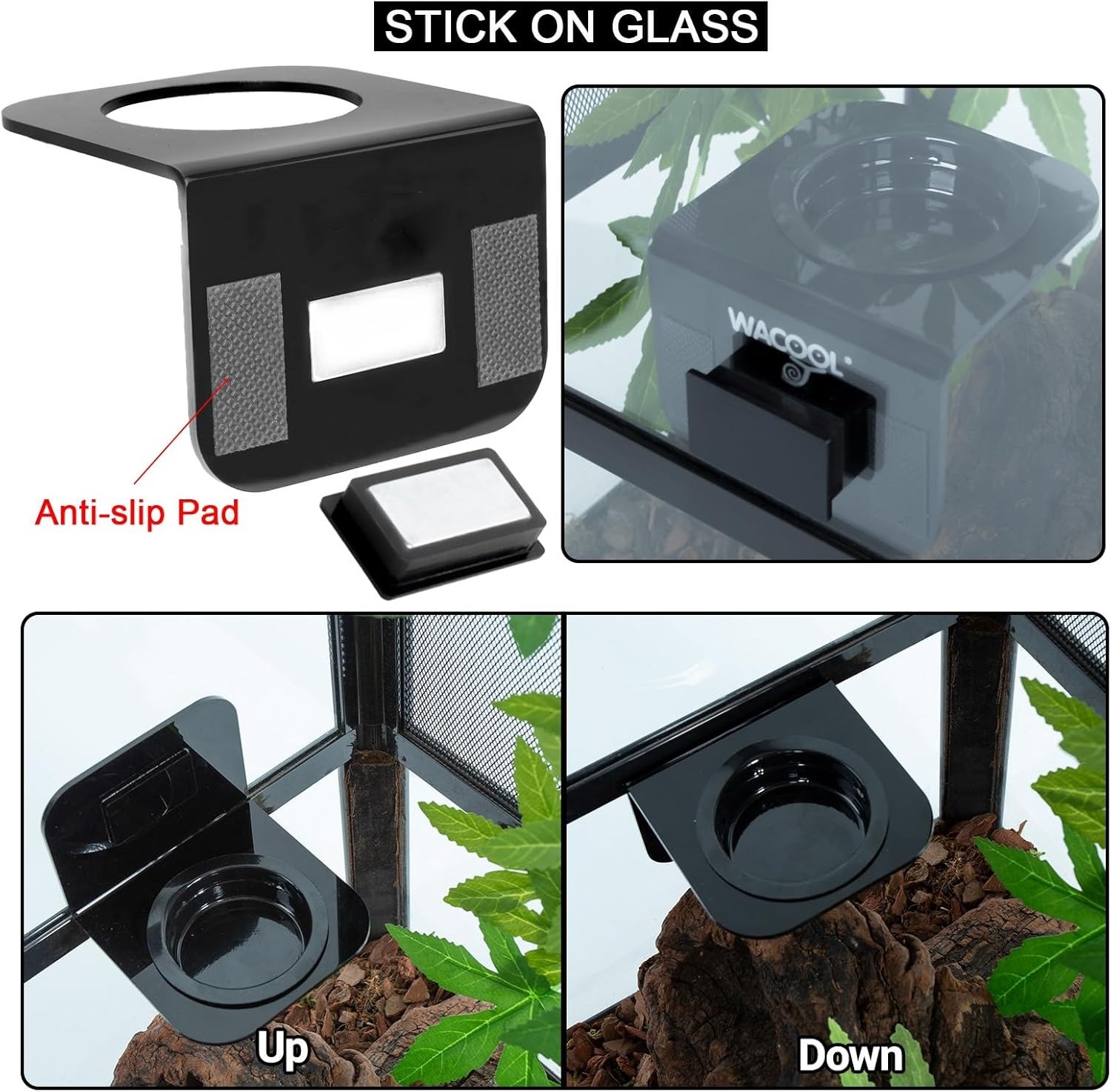 gecko magnetic feeding ledge