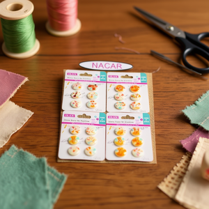 Bottoni decorativi in madreperla Ilan da 20 mm, bottoni artigianali per cucito e lavori creativi - Product Image 2