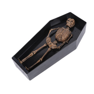 <span class=keywords><strong>Chambre</strong></span> <span class=keywords><strong>des</strong></span> <span class=keywords><strong>Secrets</strong></span> Halloween - Cercueil Électrique Rond en Plastique avec Fantômes Dansants et Tour de Fortuna - Jouets d'Horreur pour Maison Hantée - Product Image 1