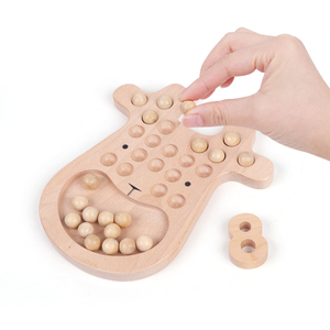 Hot bán Montessori đếm bằng gỗ Đồ chơi mầm non học tập giáo dục toán học đồ chơi cho trẻ em cảm giác đồ chơi câu đố trò chơi - Product Image 2