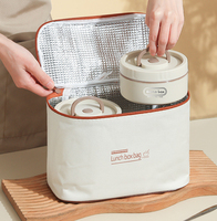 Bestseller Wärmeisolierende Beheizbare Edelstahl-Lunchbox mit 3 Fächern Auslaufsicher & BPA-frei