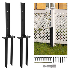 33X4X6 po extérieur en acier <span class=keywords><strong>bois</strong></span> clôture <span class=keywords><strong>poteau</strong></span> ancre Base clôture <span class=keywords><strong>poteau</strong></span> support support support garde-corps boîte aux lettres pont - Product Image 6