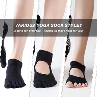 Chaussettes de yoga antidérapantes pour femmes, chaussettes de barre et de ballet pour filles, logo personnalisé en gros, échantillon gratuit, emballage gratuit