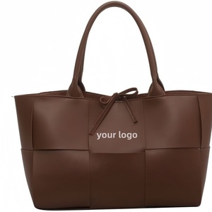 2024 Professional Customization Soft Leather Two Open Waterproof <b>Tote</b> <b>Bags</b> For Women Vegan <b>Work</b> <b>Bag</b> Oem - Product Image 3