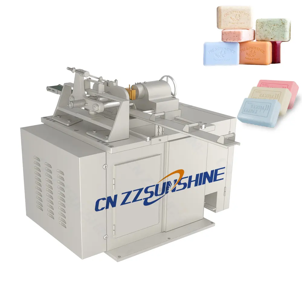 2000KG Machine automatique de fabrication de savon Bar Savon Coupe Estampage Extrudeuse Cosmétiques Toilette Blanchisserie Usine de fabrication de produits chimiques