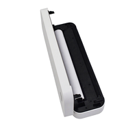 Imprimantes thermiques de reçus à code-barres de format A4 216 mm, imprimantes sans fil Bluetooth pour photos/textes/tatouages/images