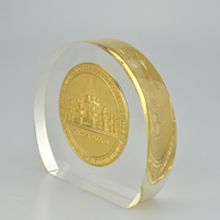 K9 trophée en cristal personnalisé, prix en verre vierge, Souvenirs d'événements sportifs, remise de prix de réunion annuelle, trophée en cristal