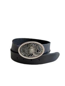 חגורת עור פרה בציפוי נחושת, עשויה מעור פרה, חגורת עור רב-תכליתית - Product Image 1