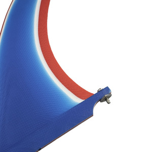 Aileron de surf LCO-SPORT 9 pouces en fibre de verre, dégradé 3 couleurs, pour paddleboard SUP et sports nautiques - Product Image 3
