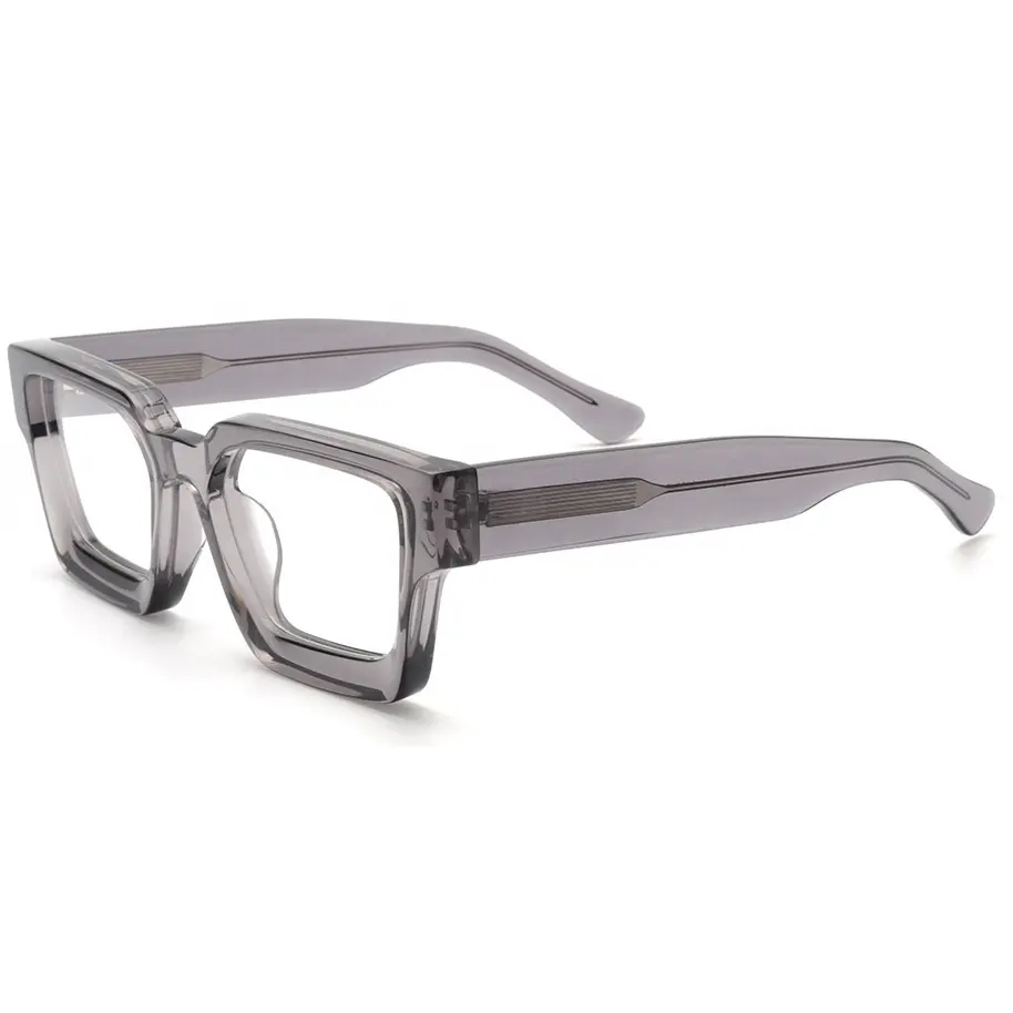High quality fashion thick acetate women optical glasses frames eyeglasses for men wholesale